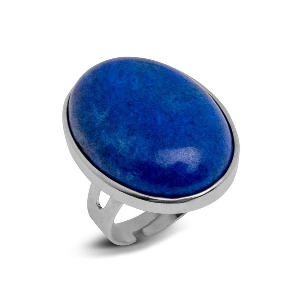Lapis Lazuli Ring - Cabochon Edelsteen - Vriendschap
