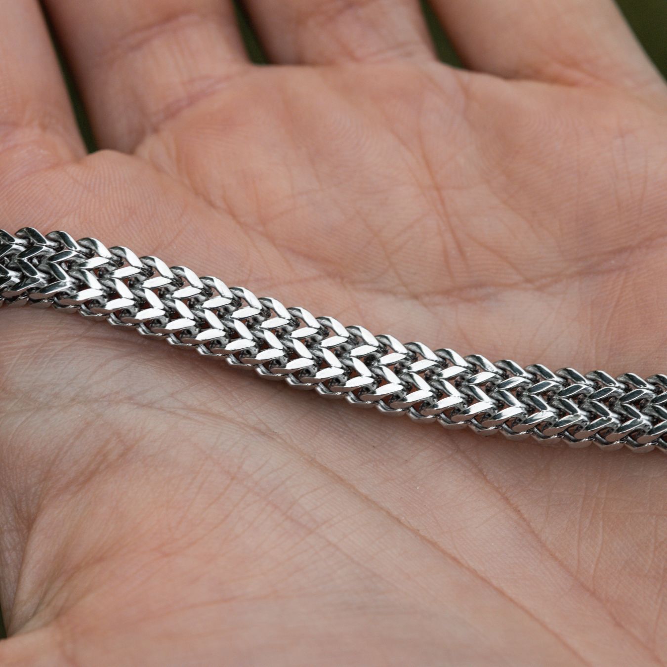 Schakelarmband Roestvrijstaal - RVS - Chain Link - Zilver